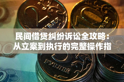 武汉民间借贷纠纷诉讼全攻略：从立案到执行的完整操作指南