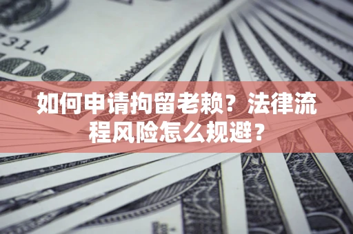 武汉如何申请拘留老赖？法律流程风险怎么规避？