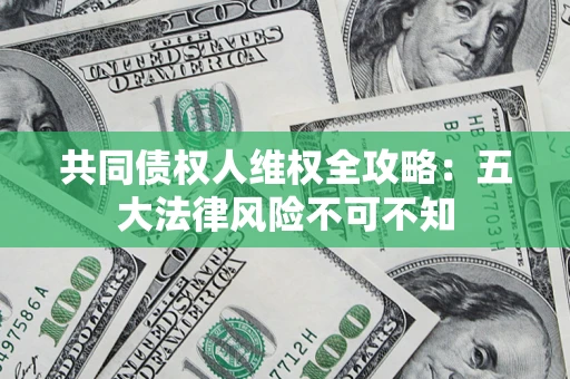 武汉共同债权人维权全攻略：五大法律风险不可不知