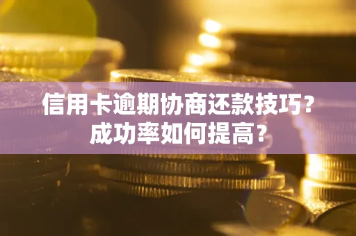 武汉信用卡逾期协商还款技巧？成功率如何提高？