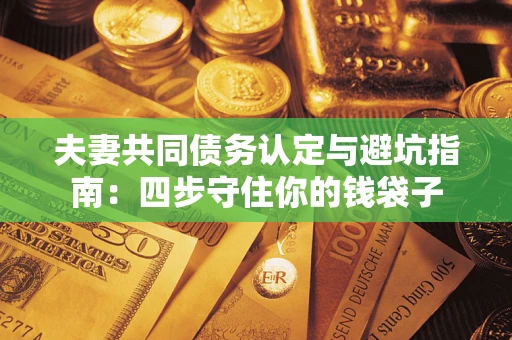 武汉夫妻共同债务认定与避坑指南：四步守住你的钱袋子
