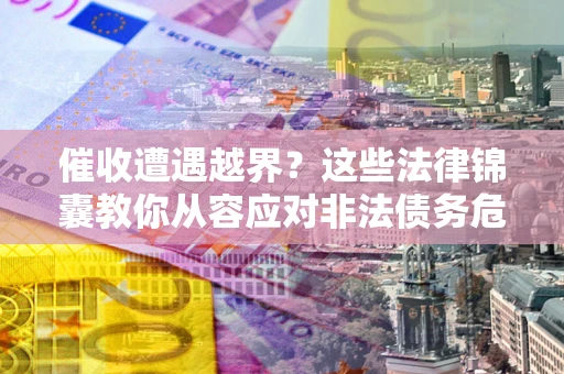 武汉催收遭遇越界？这些法律锦囊教你从容应对非法债务危机