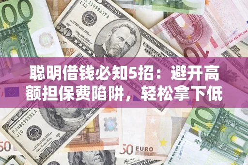 武汉聪明借钱必知5招：避开高额担保费陷阱，轻松拿下低息贷款