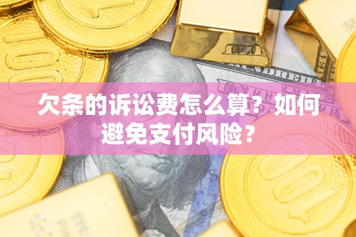 武汉欠条的诉讼费怎么算？如何避免支付风险？