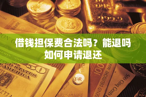 武汉借钱担保费合法吗？能退吗如何申请退还